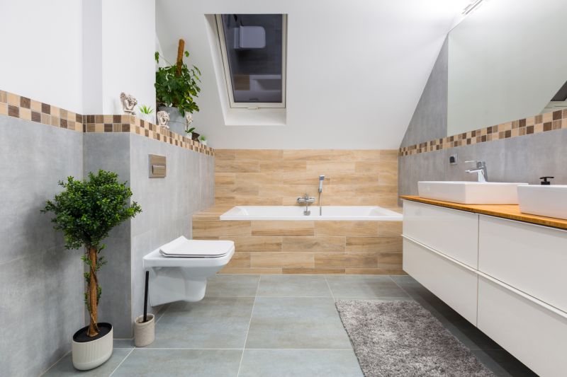 Bright, Open Bathroom Space